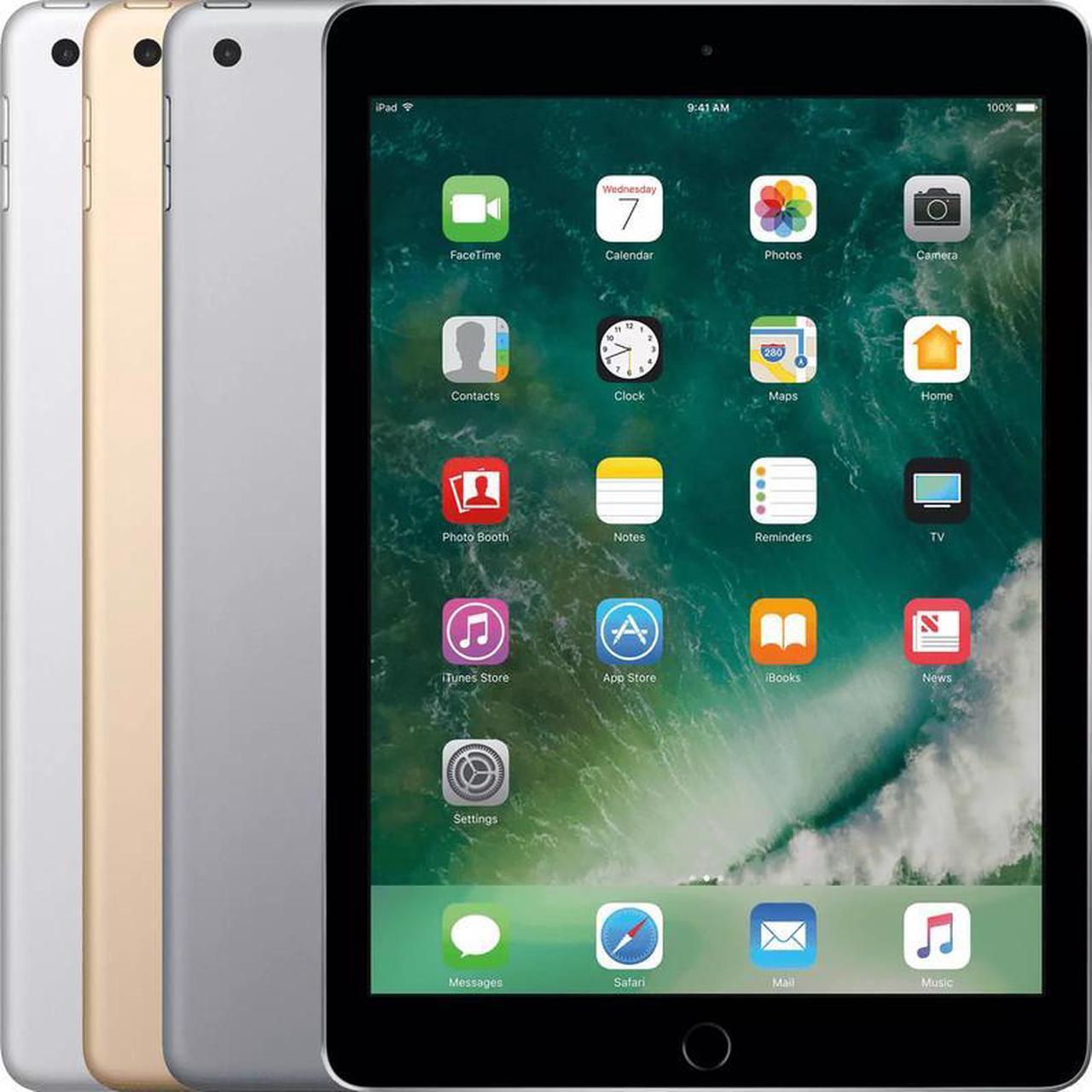 Alt view image 4 of 5 - Apple iPad 5 9.7" 128GB Fully Unlocked - Silver WiFi + Cellular (Grade A)