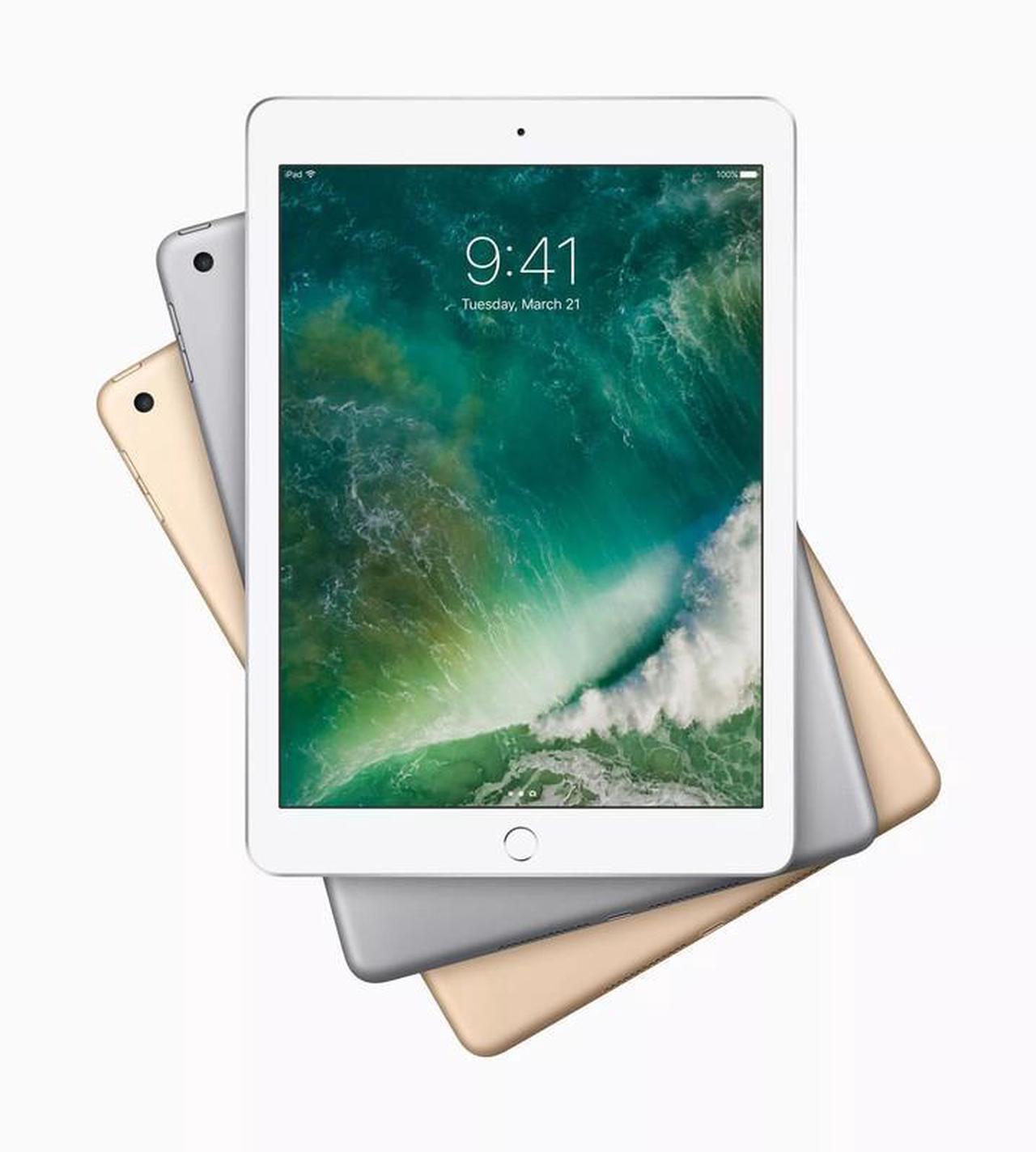 Alt view image 5 of 5 - Apple iPad 5 9.7" 128GB Fully Unlocked - Silver WiFi + Cellular (Grade A)