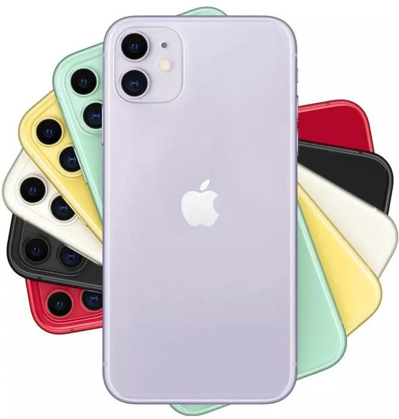 Alt view image 4 of 5 - Apple iPhone 11 64GB Fully Unlocked - White (Grade B)