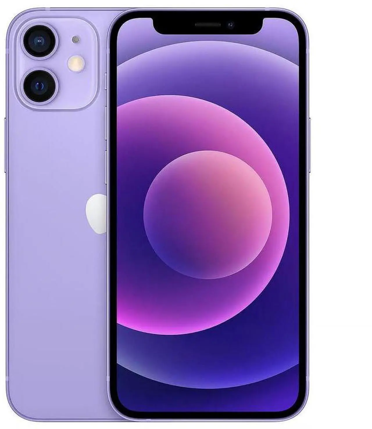 Main image of Apple iPhone 12 Mini 256GB Fully Unlocked - Purple (Grade B)
