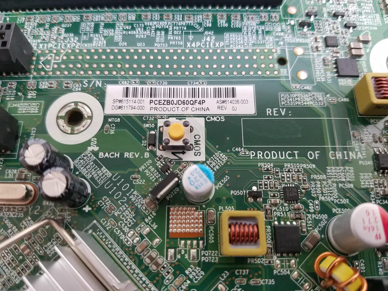 Alt view image 4 of 5 - HP 614036-003 6200 Pro LGA 1155/Socket H2 DDR3 SDRAM Desktop Motherboard