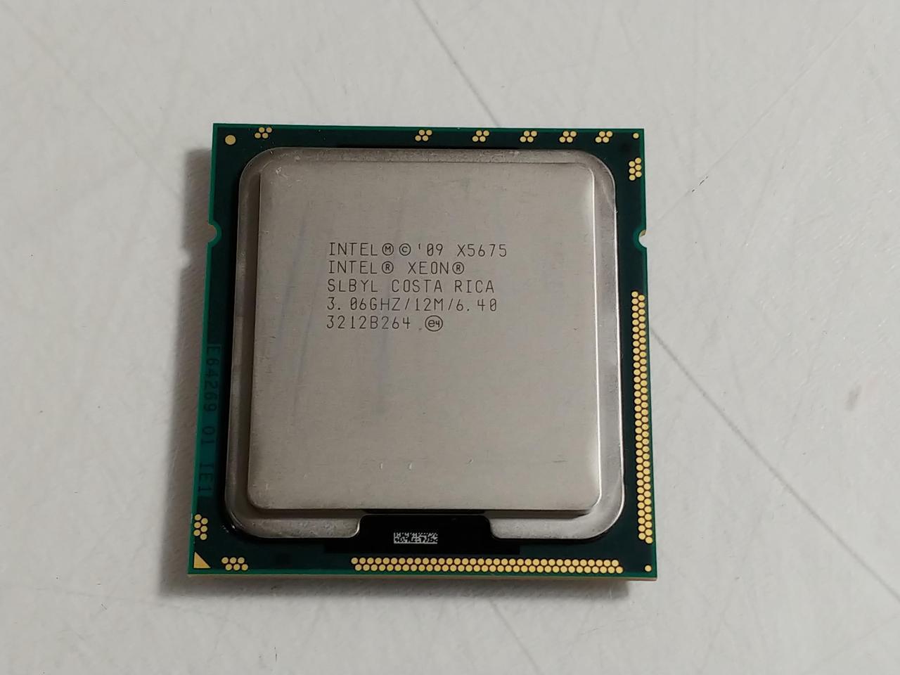 Intel Xeon Processor X5675 (12M Cache 3.06 GHz 6.40 GT/s Intel QPI)