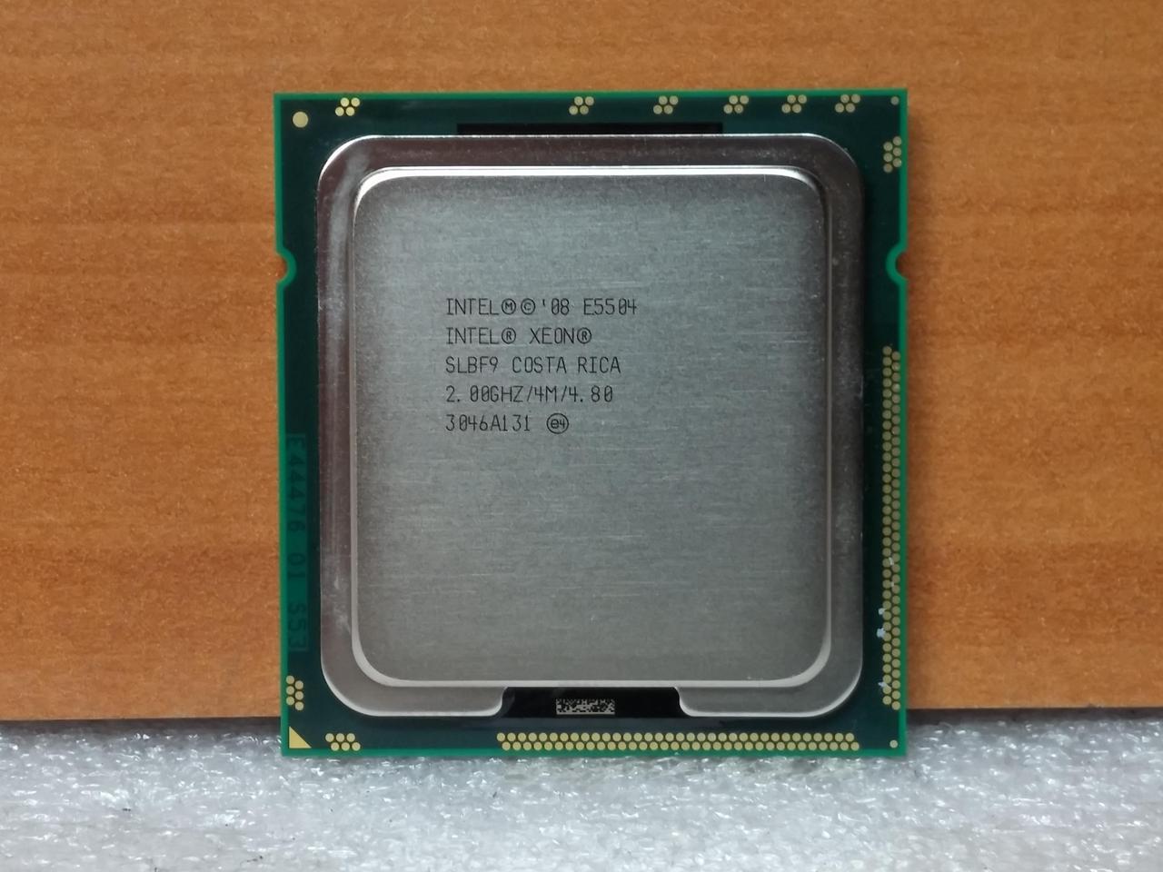 INTEL Slbf9  Xeon E5504 Quadcore 2.0Ghz 4Mb L3 Cache 4.8Gt S Qpi Socket Lga1366 45Nm 80W Processor Only