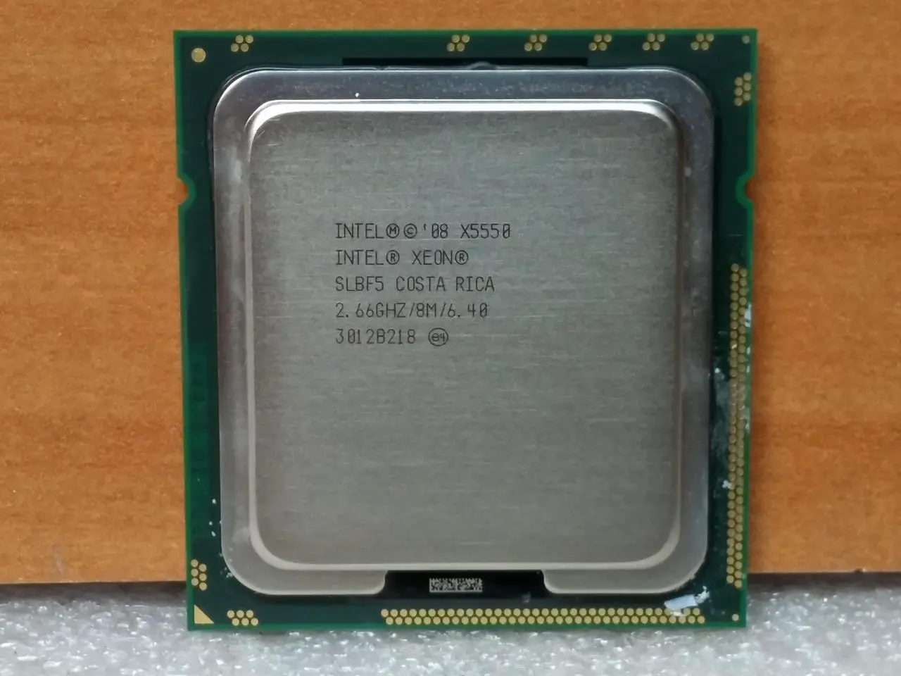 Alt view image 2 of 4 - INTEL Slbf5 Xeon X5550 Quadcore 2.66Ghz 1Mb L2 Cache 8Mb L3 Cache 6.4Gt S Qpi Socketb(Lga1366) 45Nm 95W Processor Only