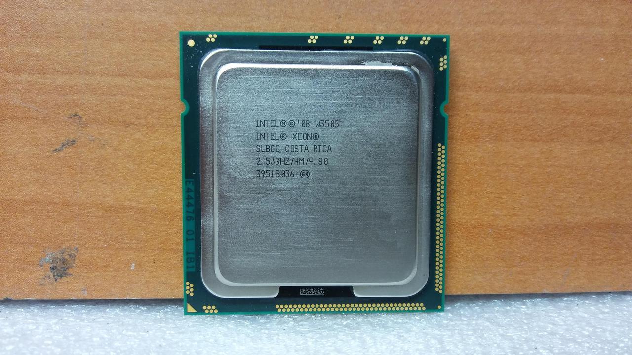 INTEL Slbgc  Xeon Dualcore W3505 2.53Ghz 4Mb Smart Cache 4.8Gt S Qpi Speed Socket Fclga1366 45Nm 130W Processor Only