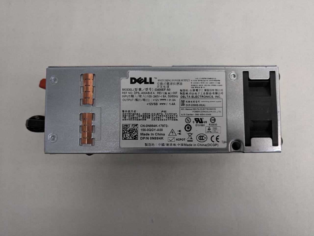 DELL N884K  400 Watt Redundant Power Supply For Poweredge T310