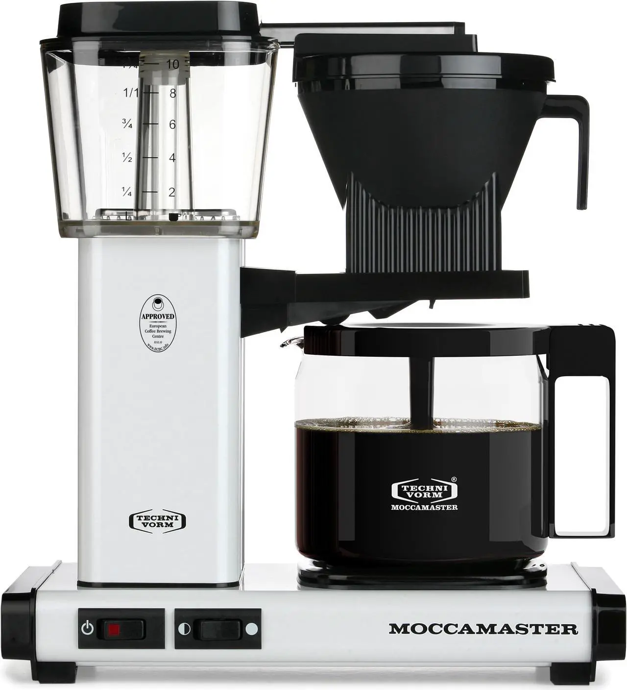 Main image of Moccamaster KBG 741 AO 10-Cup Coffee Brewer with Glass Carafe, Polished Silver