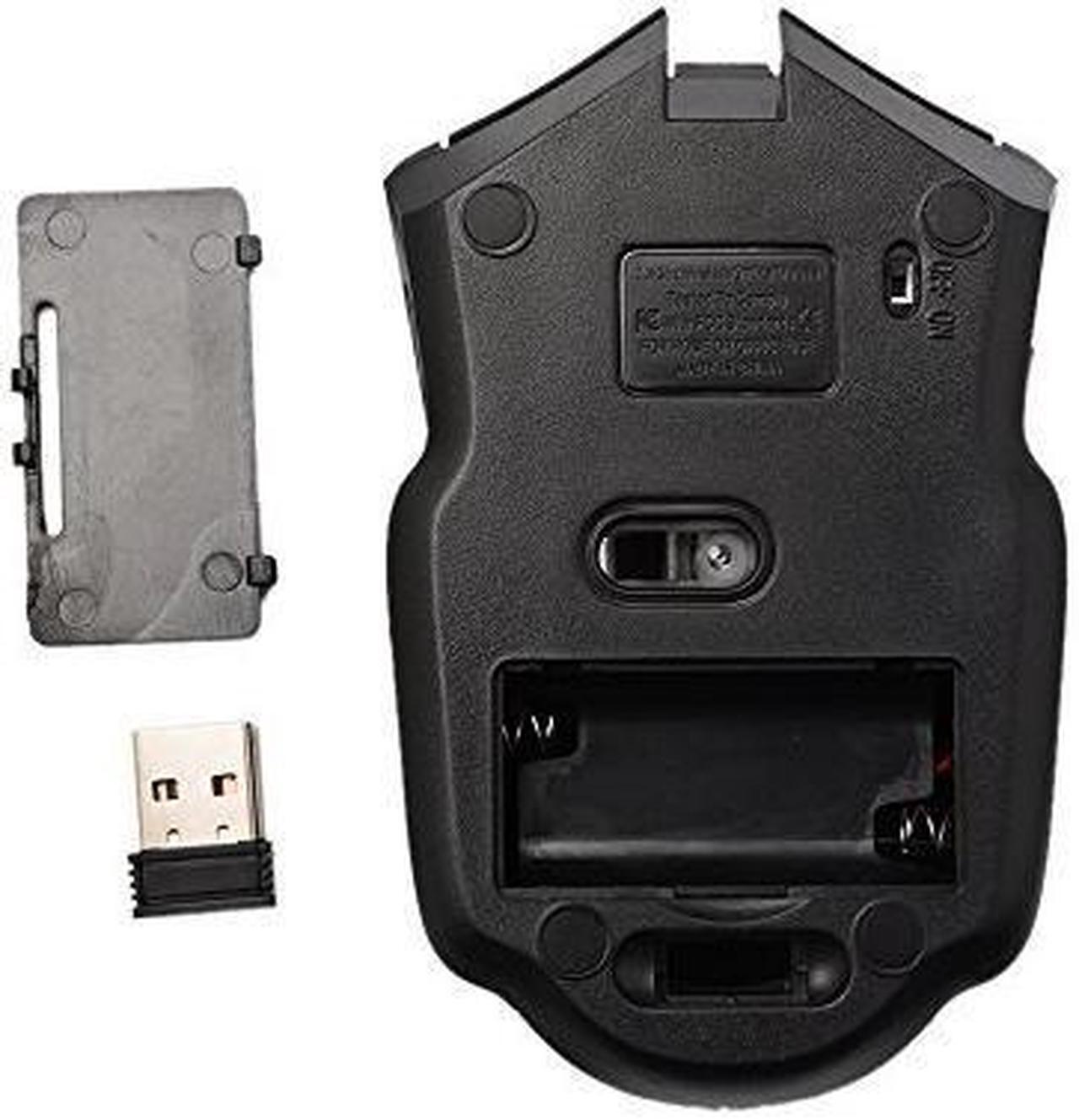 Alt view image 5 of 6 - 2.4Ghs Ergonomic Optical Wireless Gaming Office Mouse with 6-Button Adjustable 1000 1200 1600 DPI Power Saving for Mac / Windows, PC, Desktop, Laptop, Computer, Notebook-Random Color