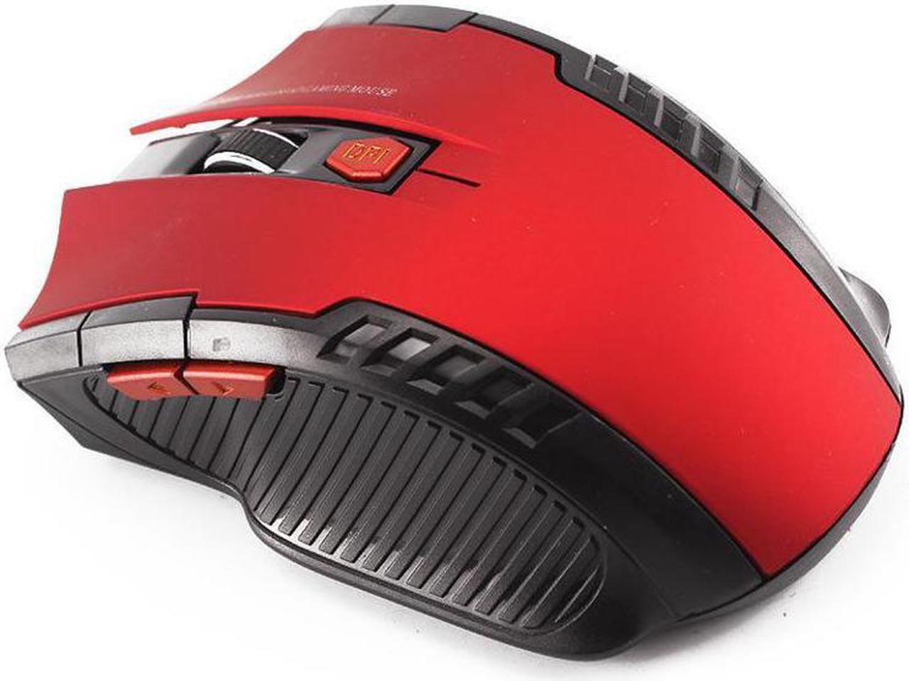 Alt view image 4 of 6 - 2.4Ghs Ergonomic Optical Wireless Gaming Office Mouse with 6-Button Adjustable 1000 1200 1600 DPI Power Saving for Mac / Windows, PC, Desktop, Laptop, Computer, Notebook-Random Color