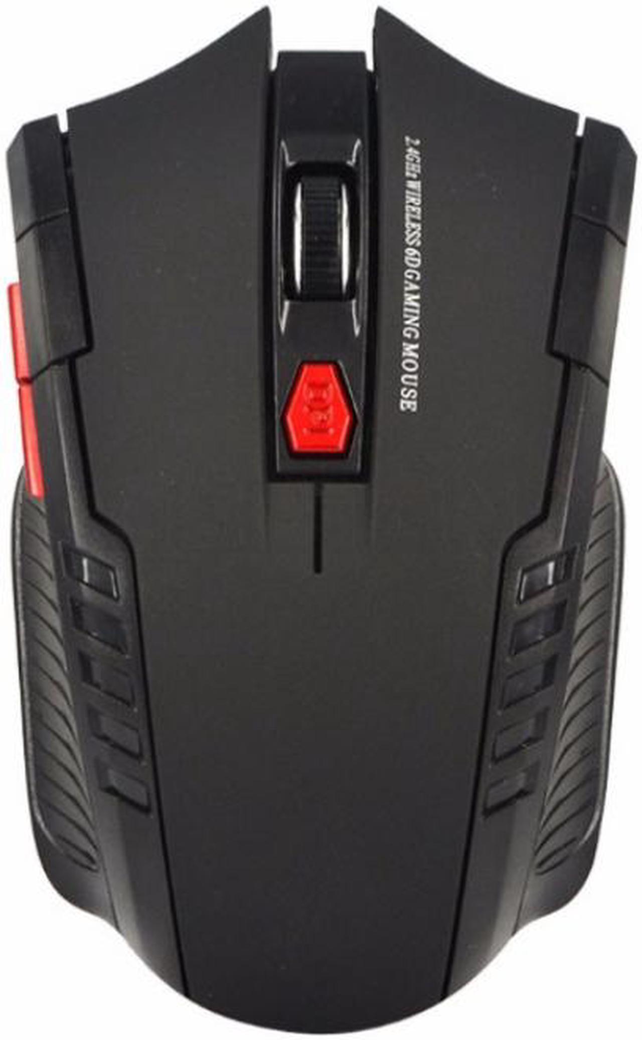 Alt view image 2 of 6 - 2.4Ghs Ergonomic Optical Wireless Gaming Office Mouse with 6-Button Adjustable 1000 1200 1600 DPI Power Saving for Mac / Windows, PC, Desktop, Laptop, Computer, Notebook-Random Color