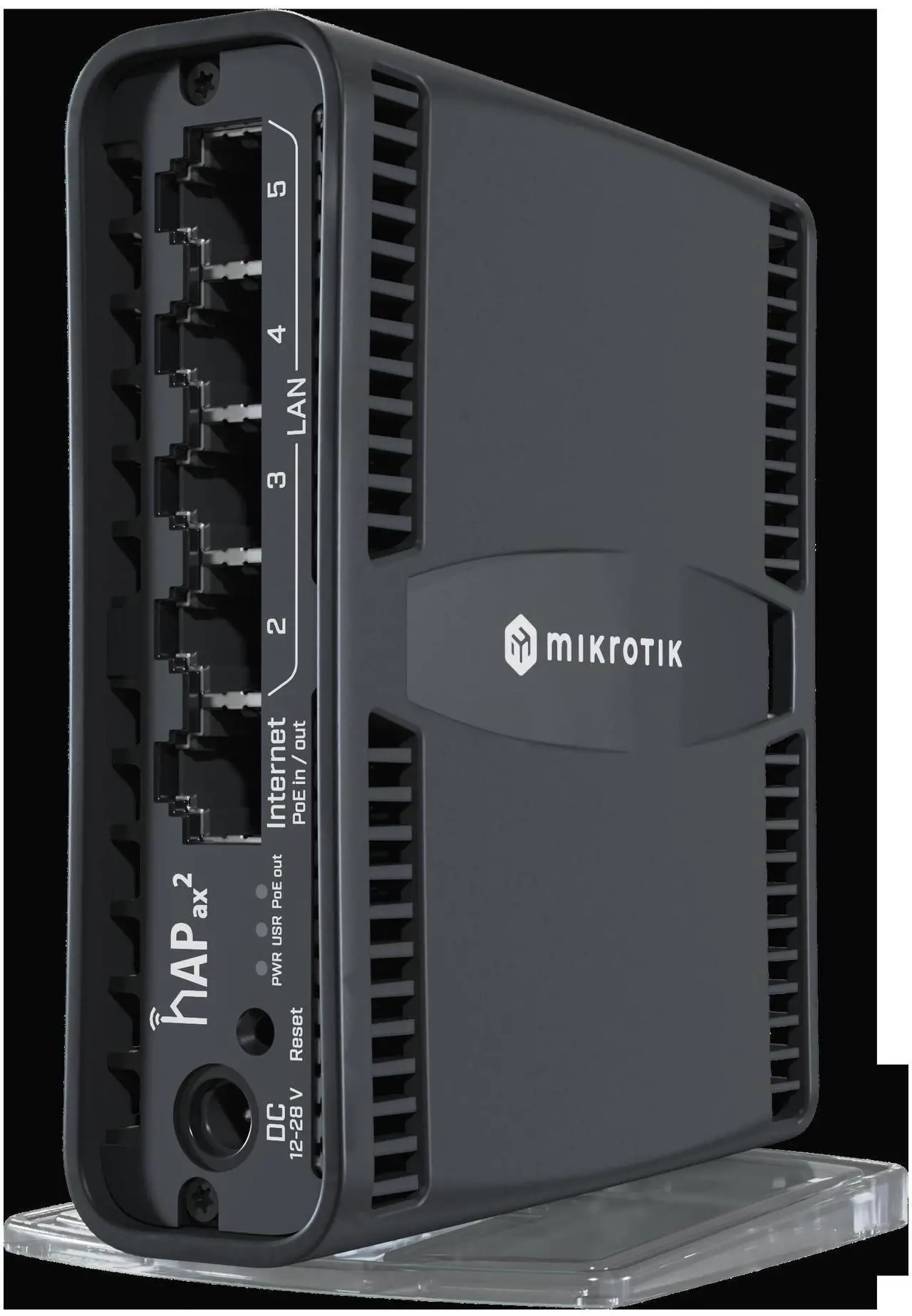 Main image of Mikrotik hAP Ax2 C52iG-5HaxD2HaxD-TC International Ver WiFi6 Home Access Point.