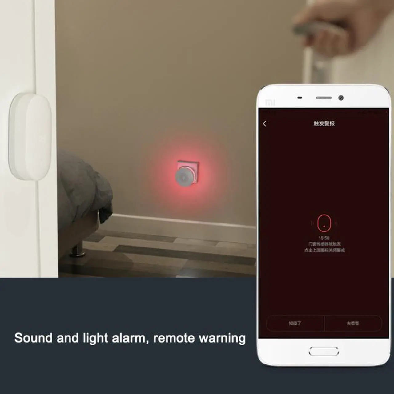 Alt view image 4 of 7 - Xiaomi Upgrade Smart Home WiFi Remote Control Multi-functional Gateway 2 with 16 Million RGB Lights