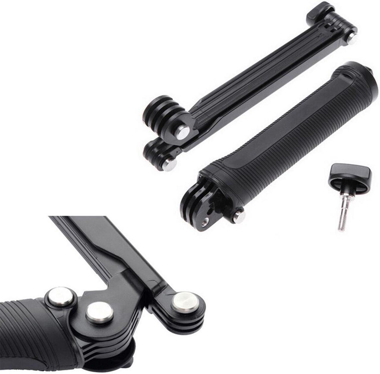 Alt view image 6 of 7 - SUNMENCO Waterproof Selfie Stick Foldable Multi-functional Telescopic Pole 3 Way Grip Monopod Extendable Arm Tripod Stand Mount with Tripod Inside for Gopro Action Camera Cellphone