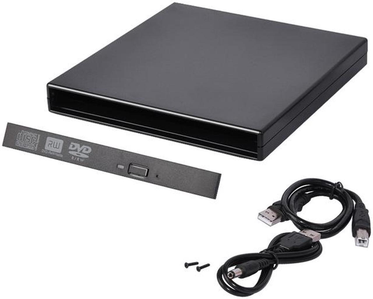 12.7mm USB External CD-ROM Case For Optical Disk Drive  External DVD Enclosure