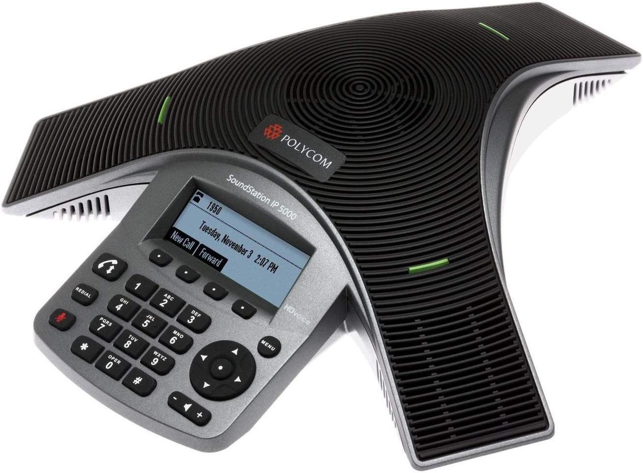 Alt view image 6 of 9 - Poly 2200-30900-025 SoundStation 5000 IP Conference Station - Corded - Black, Gray