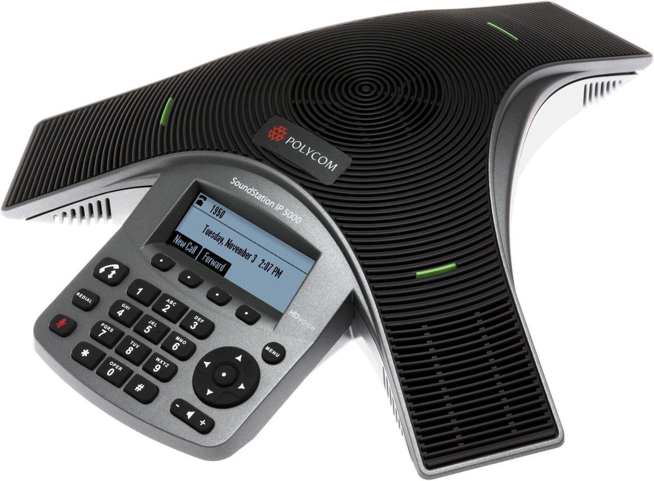 Alt view image 2 of 9 - Poly 2200-30900-025 SoundStation 5000 IP Conference Station - Corded - Black, Gray