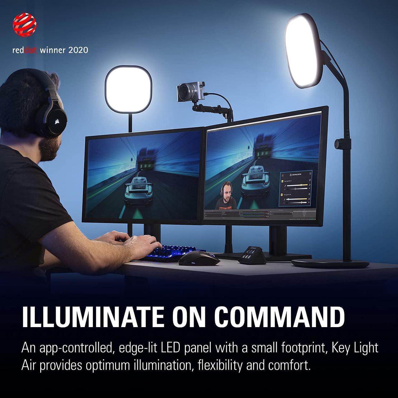 Alt view image 5 of 7 - Elgato Key Light Air LED Panel