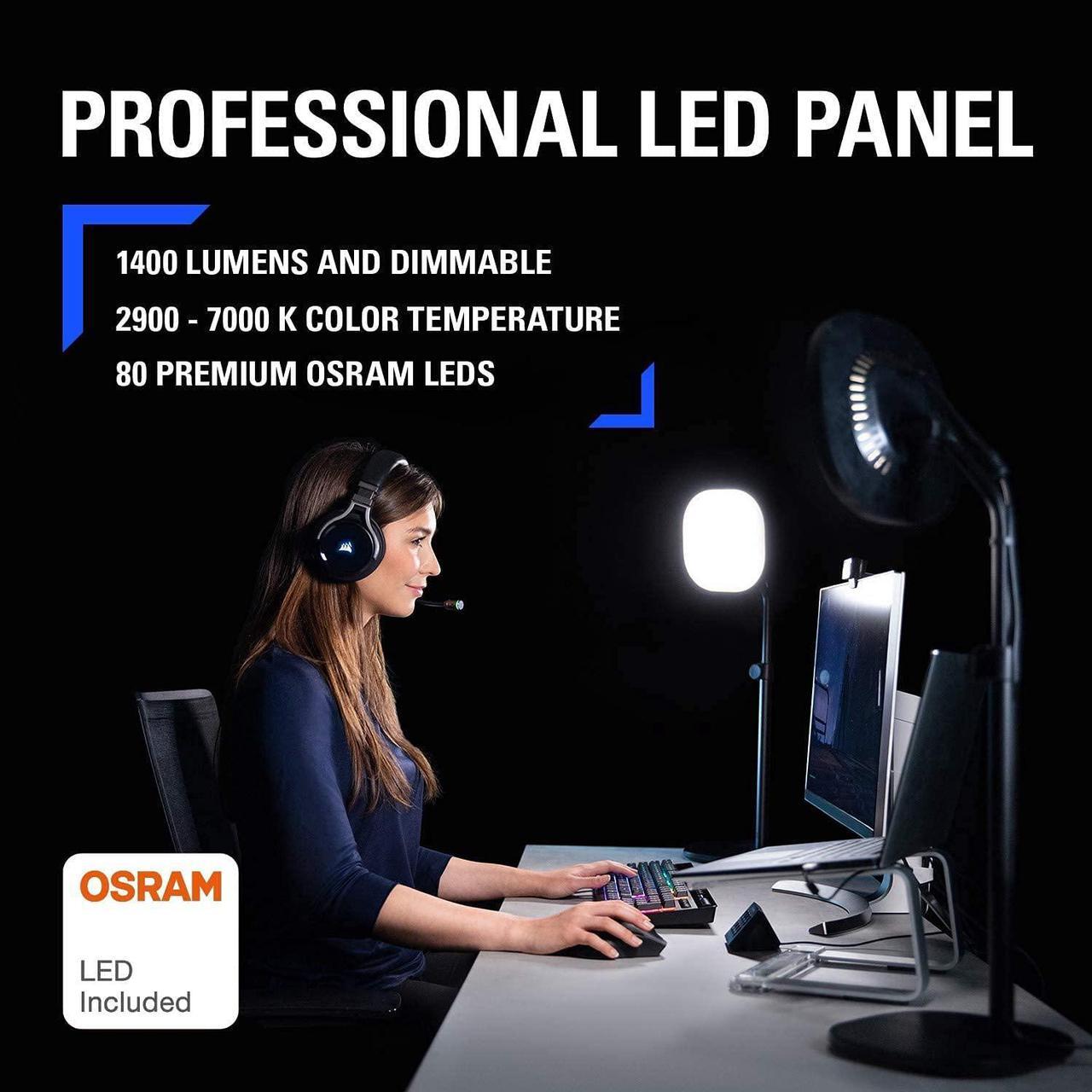 Alt view image 6 of 7 - Elgato Key Light Air LED Panel
