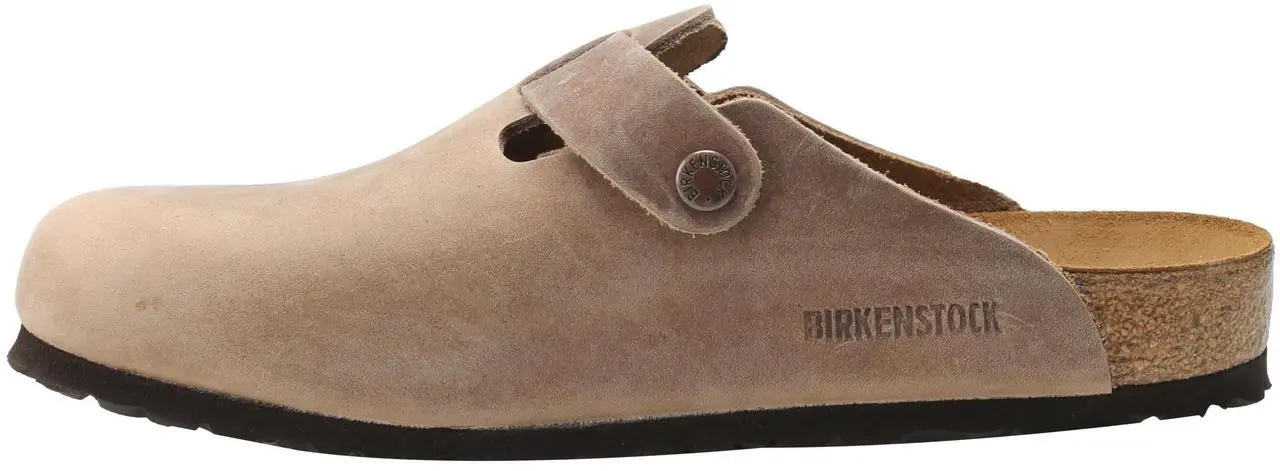 Alt view image 3 of 7 - Birkenstock Boston Oiled Leather Tobacco Unisex Slip-On Clog 0960811-0960813 Size 40 EUR Regular