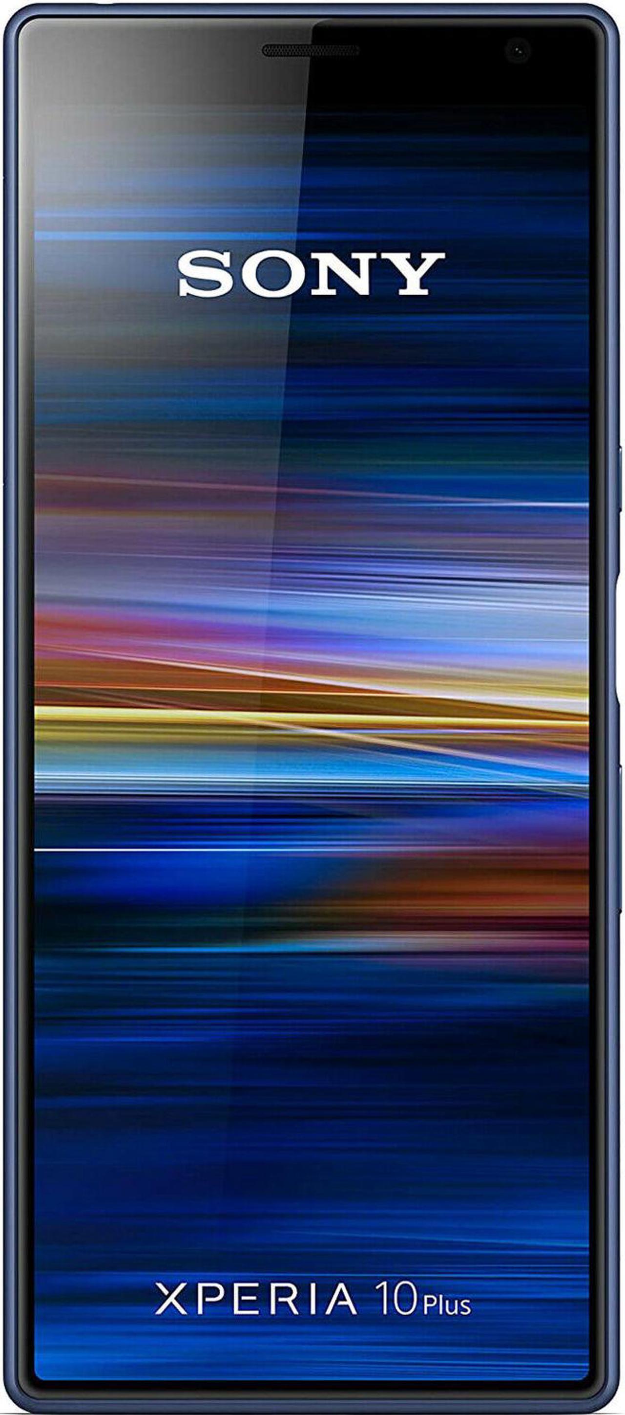 Alt view image 2 of 3 - Sony Xperia 10 Plus Single-SIM 64GB ROM + 4GB RAM (GSM Only | No CDMA) Factory Unlocked 4G/LTE Smartphone (Navy) - International Version