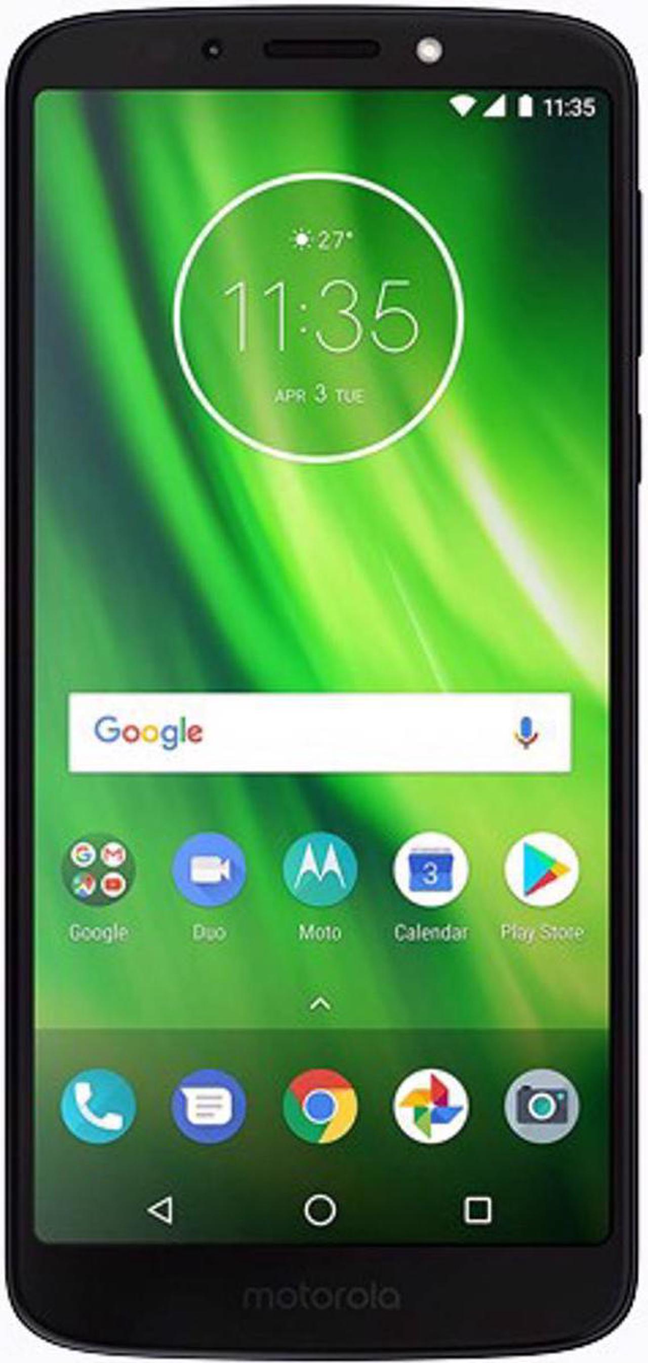 Alt view image 2 of 3 - Motorola Moto G6 Play Single-Sim 32GB ROM + 3GB RAM (GSM | CDMA) Factory Unlocked 4G/LTE SmartPhone (Deep Indigo) - International Version