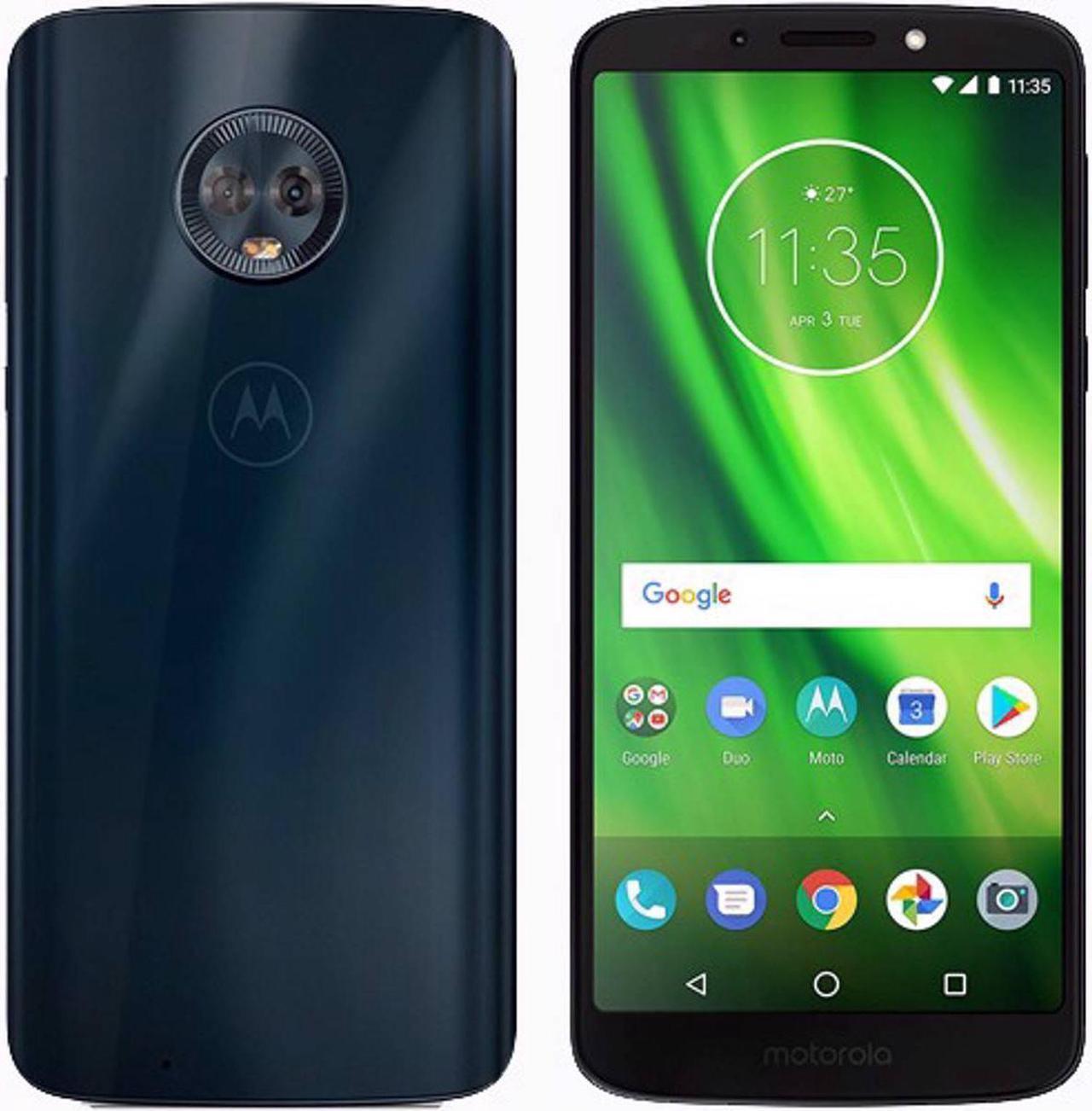 Main image of Motorola Moto G6 Play Single-Sim 32GB ROM + 3GB RAM (GSM | CDMA) Factory Unlocked 4G/LTE SmartPhone (Deep Indigo) - International Version