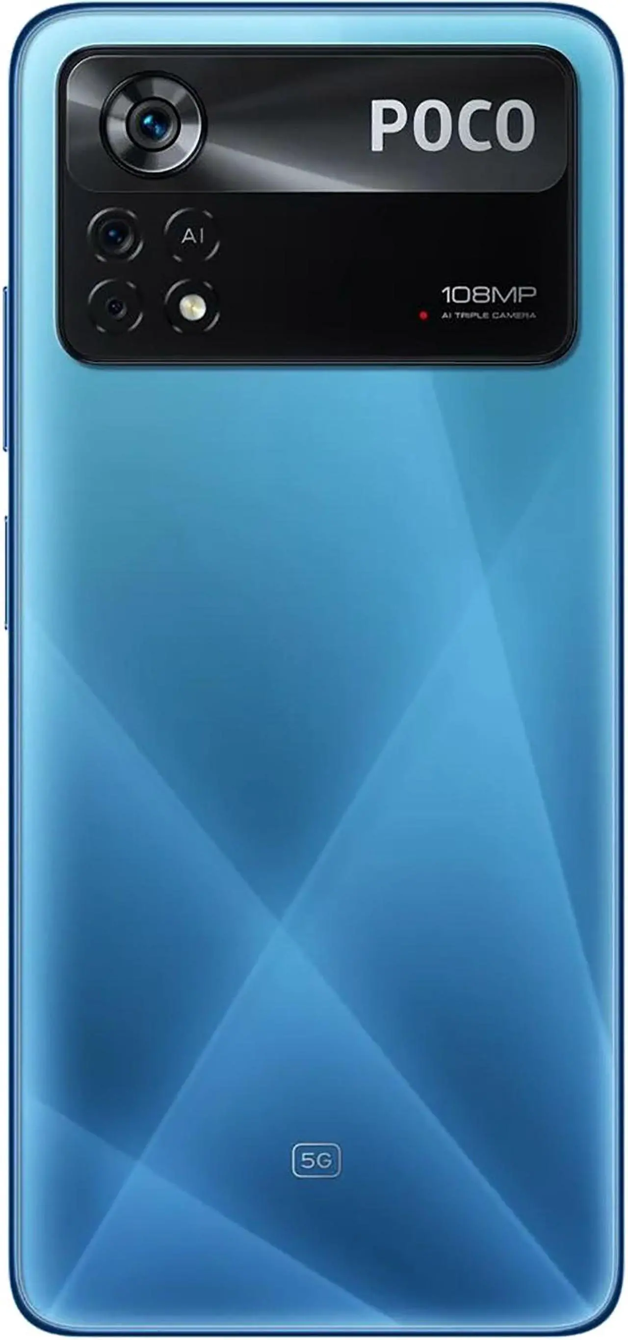Alt view image 3 of 8 - Xiaomi Poco X4 Pro Dual-SIM 128GB ROM + 6GB RAM (GSM only | No CDMA) Factory Unlocked 5G Smartphone (Laser Blue) - International Version
