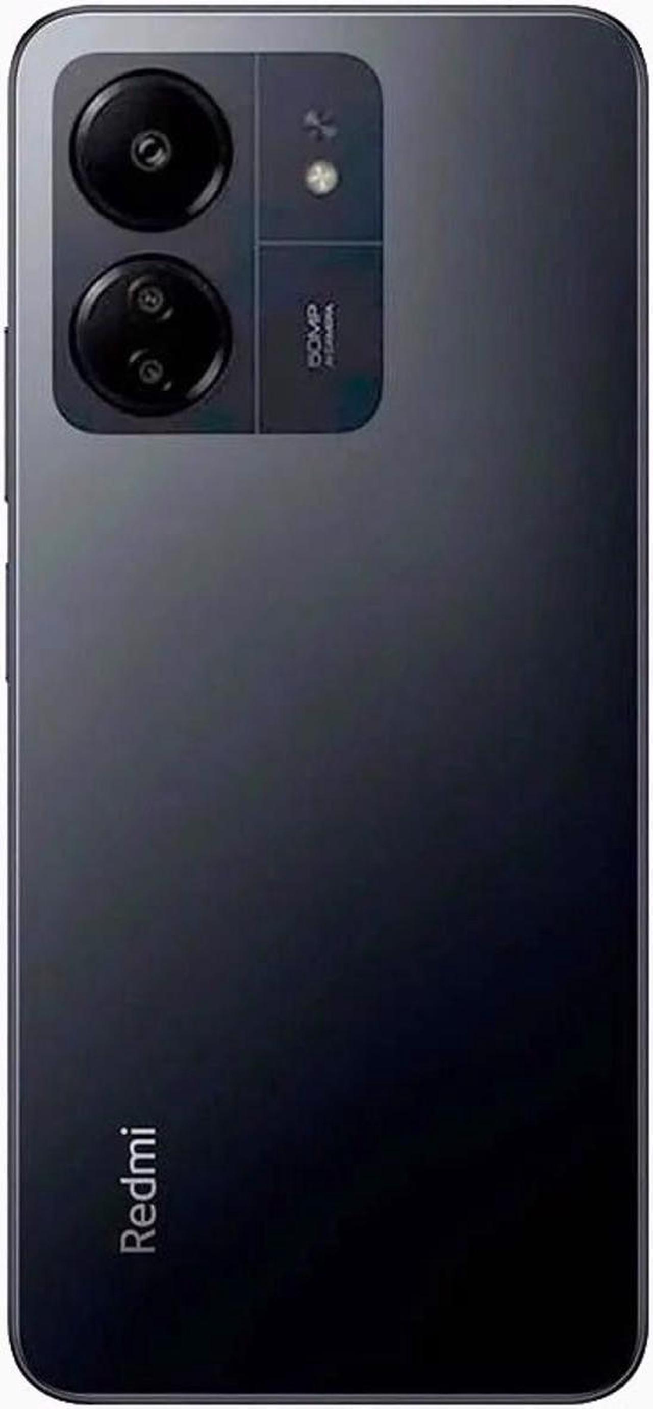Alt view image 2 of 2 - Xiaomi Redmi 13C Dual-SIM 256GB ROM + 8GB RAM (Only GSM | No CDMA) Factory Unlocked 4G/LTE Smartphone (Midnight Black) - International Version