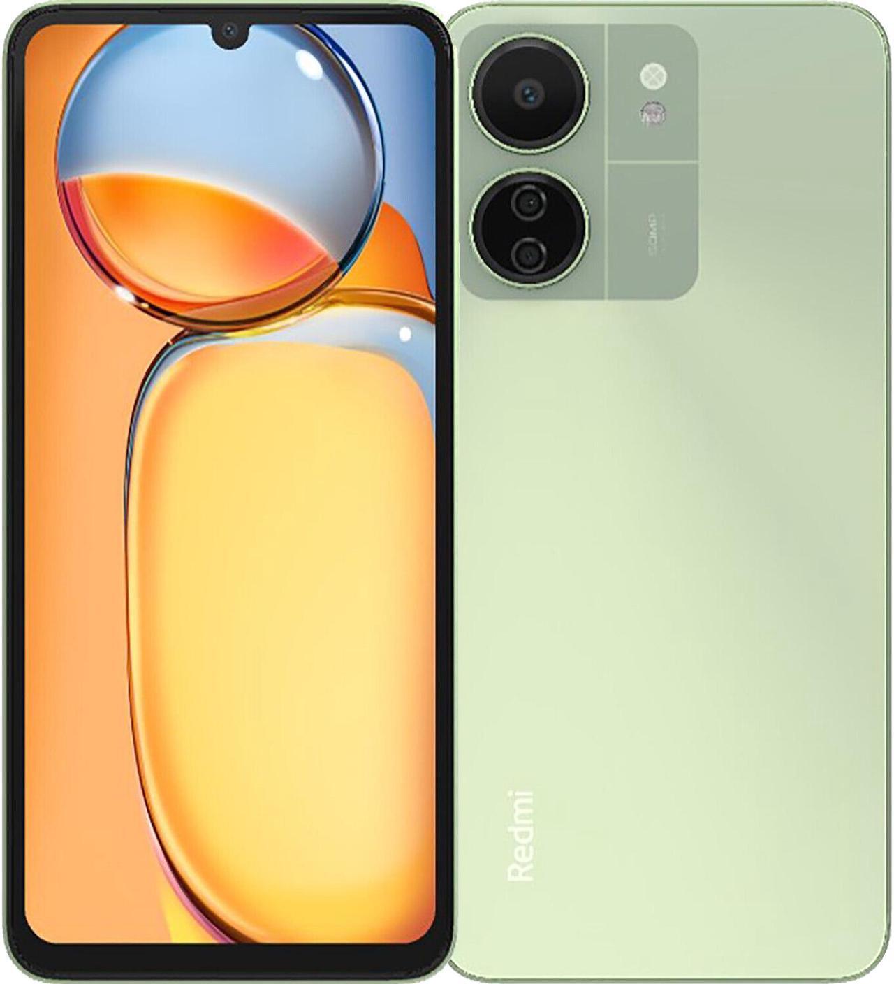 Main image of Xiaomi Redmi 13C DUAL SIM 256GB ROM + 8GB RAM (GSM ONLY | NO CDMA) Factory Unlocked 4G/LTE Smartphone (Clover Green) - International Version