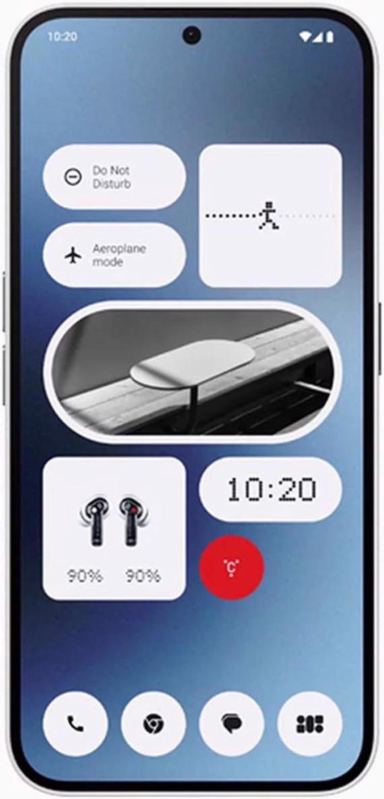 Alt view image 2 of 10 - Nothing Phone (2a) DUAL SIM 128GB ROM + 8GB RAM (GSM ONLY | NO CDMA) Factory Unlocked 5G Smartphone (White) - International Version