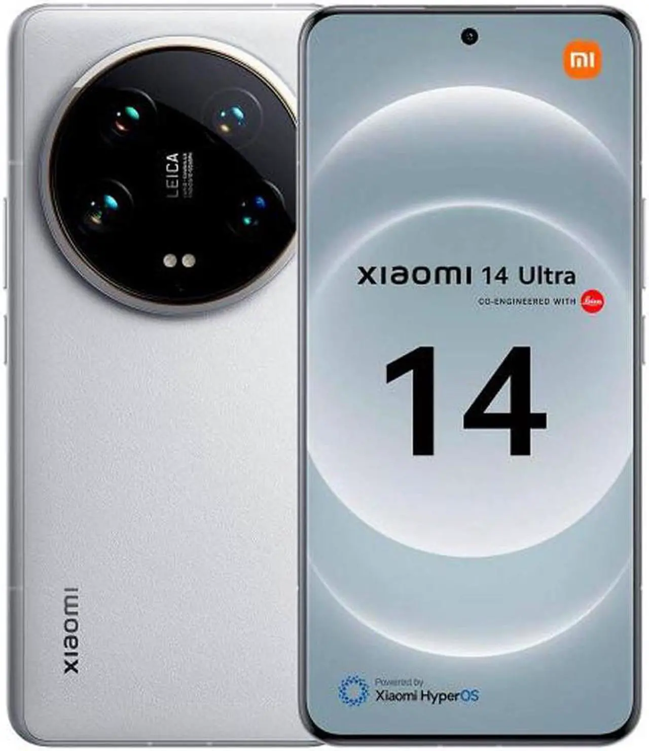 Xiaomi 14 Ultra DUAL SIM 512GB ROM + 16GB RAM (GSM | CDMA) Factory Unlocked 5G Smartphone (White) - International Version