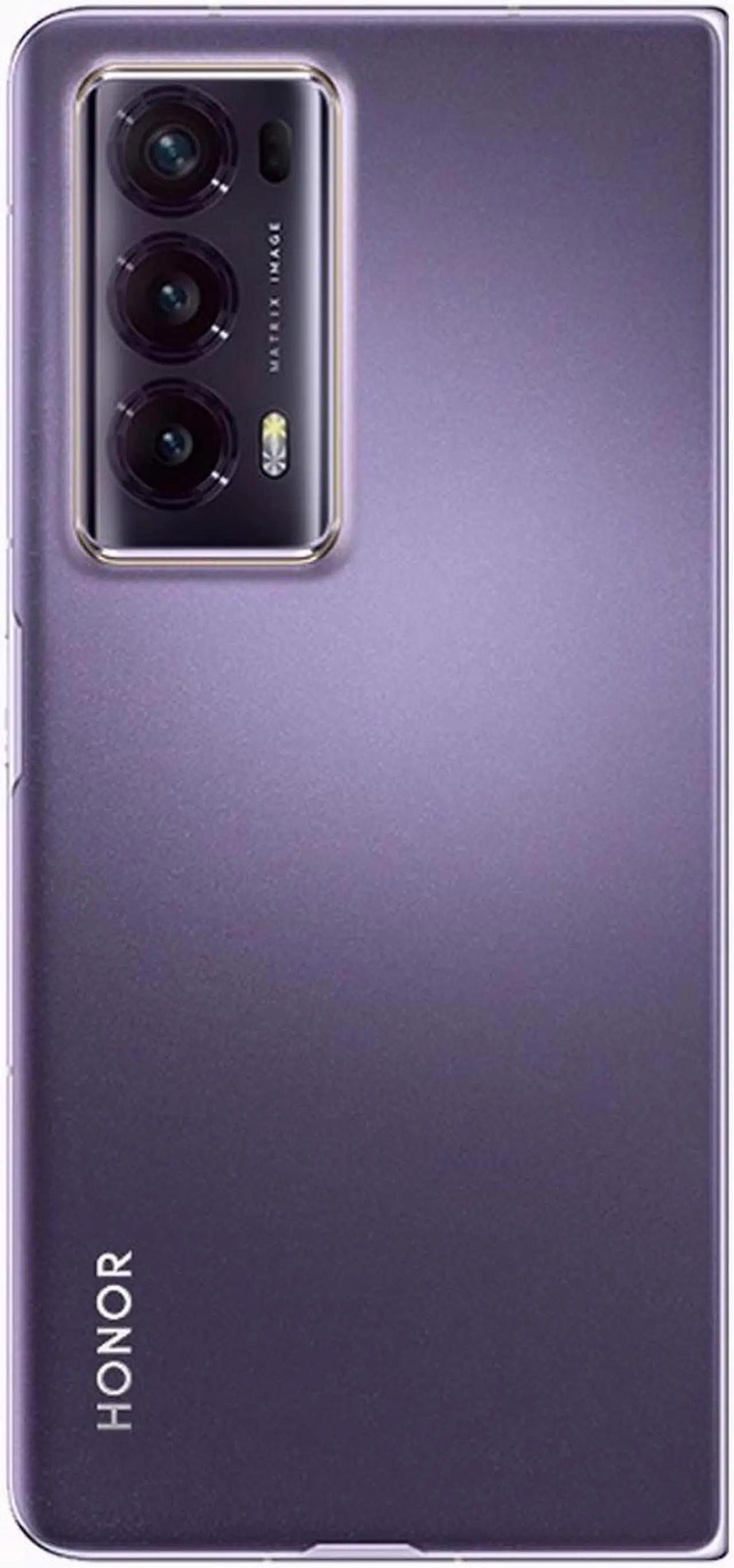 Alt view image 3 of 13 - Honor Magic V2 STANDARD EDITION DUAL SIM 512GB ROM + 16GB RAM (GSM | CDMA) Factory Unlocked 5G Smartphone (Phantom Purple) - International Version