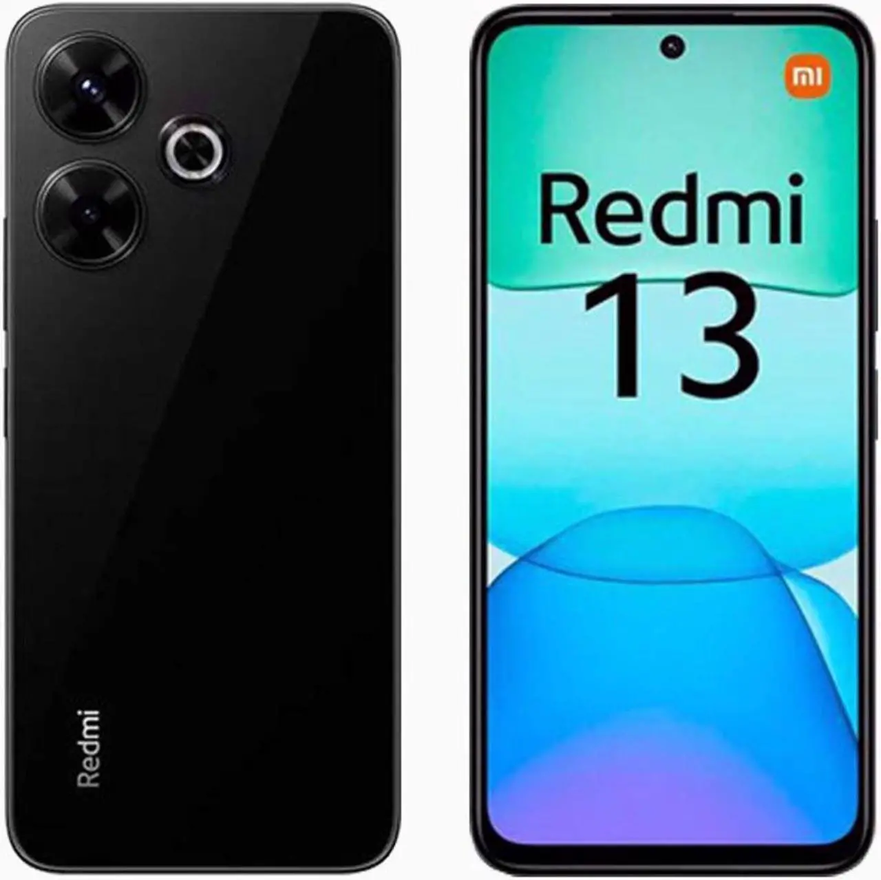 Xiaomi Redmi 13 DUAL SIM 256GB ROM + 8GB RAM (GSM ONLY | NO CDMA) Factory Unlocked 4G/LTE Smartphone (Midnight Black) - International Version