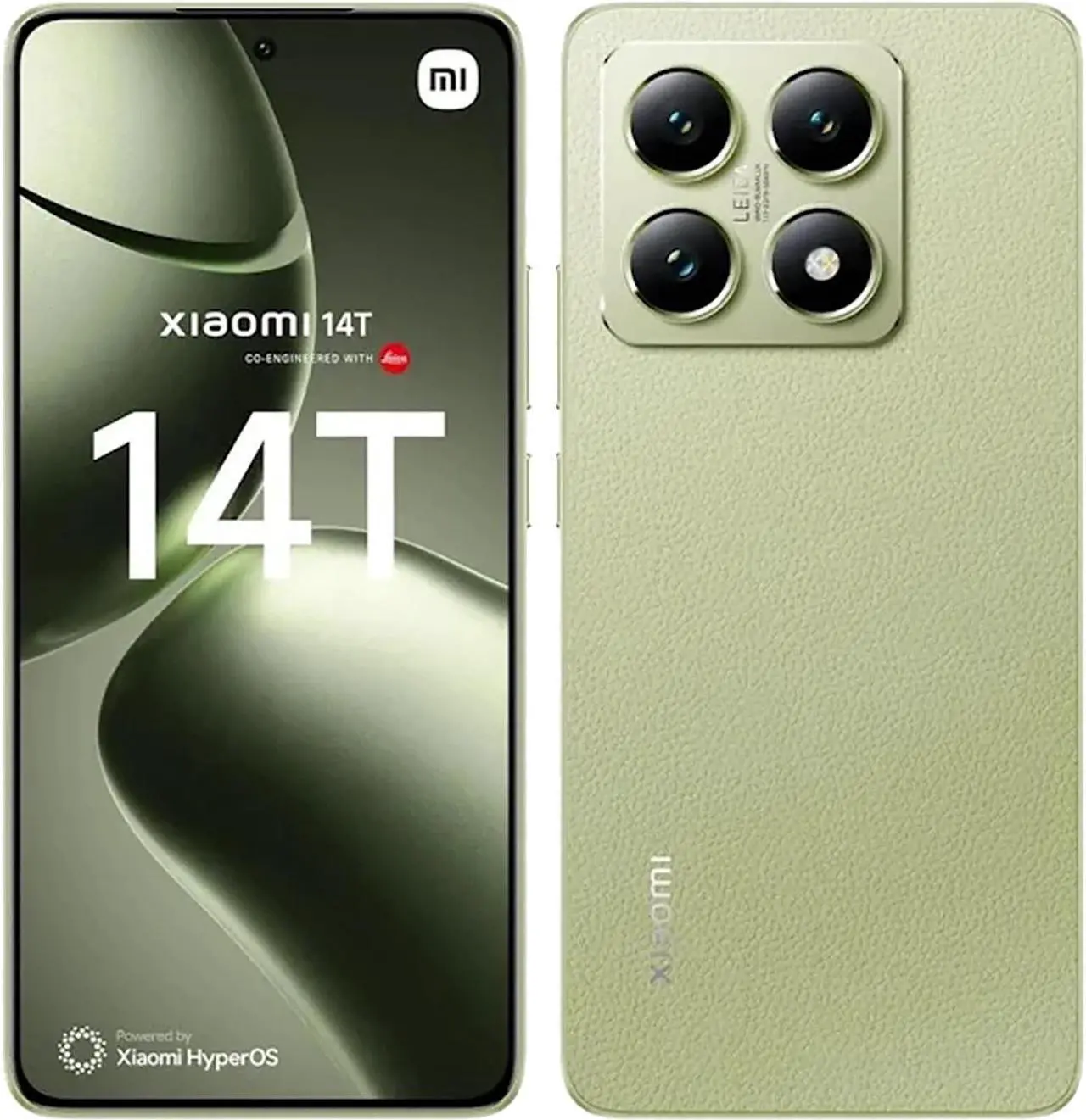 Xiaomi 14T Dual-SIM 512GB ROM + 12GB RAM (GSM Only | No CDMA) Factory Unlocked 5G Smartphone (Lemon Green) - International Version