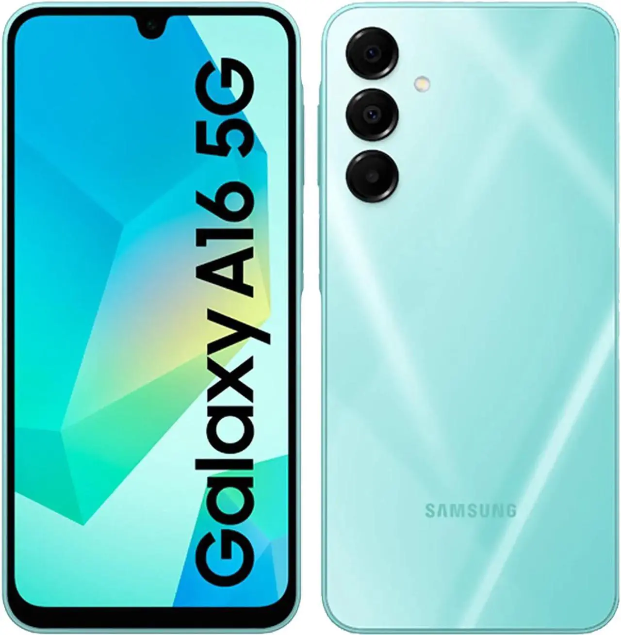 Samsung Galaxy A16 Dual-SIM 256GB ROM + 8GB RAM (GSM Only | No CDMA) Factory Unlocked 5G Smartphone (Light Green) - International Version