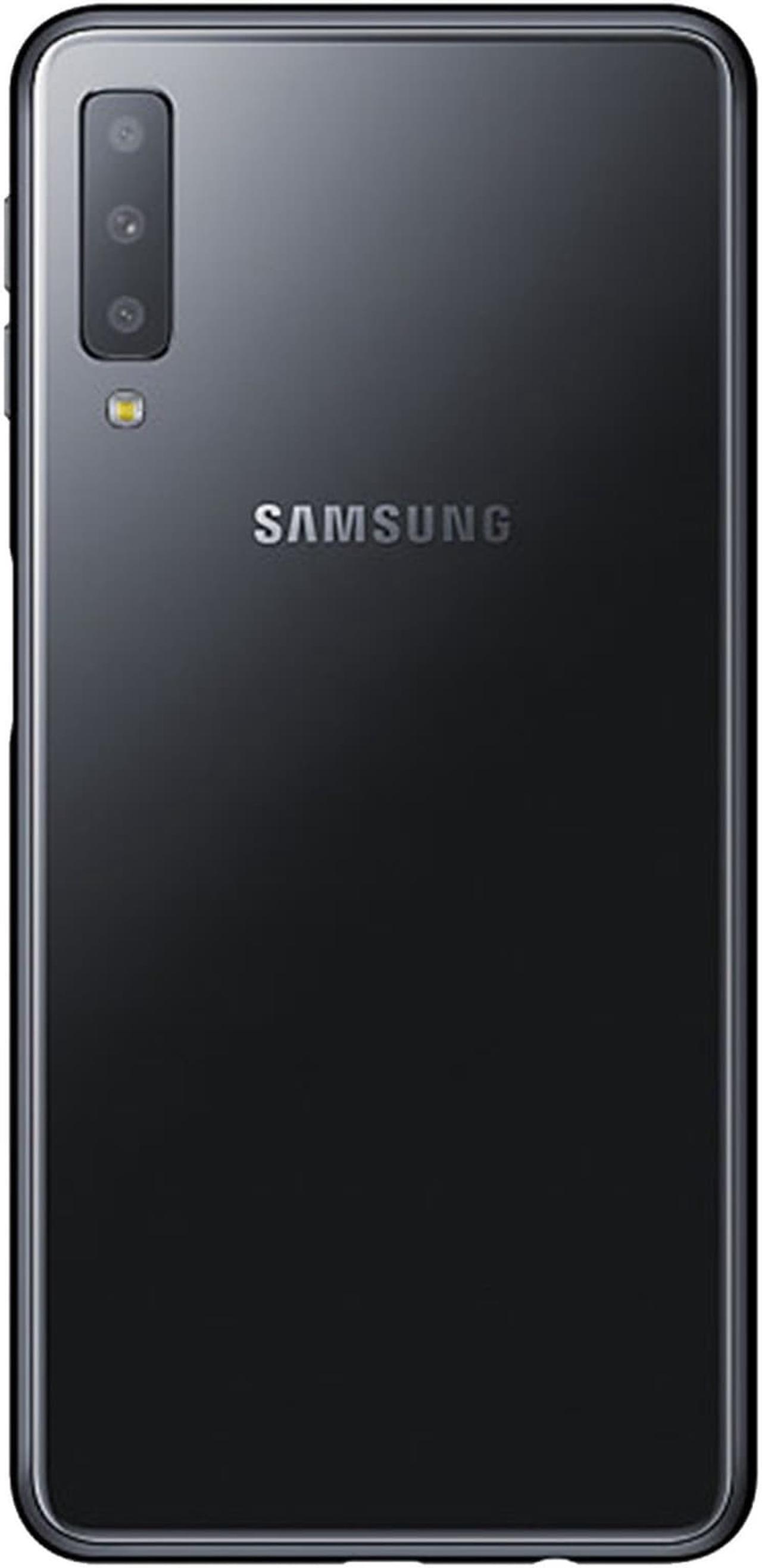 Alt view image 3 of 3 - Samsung Galaxy A7 SM-A750F Dual-SIM 64GB (No CDMA, GSM only) Factory Unlocked 4G/LTE Smartphone - Black