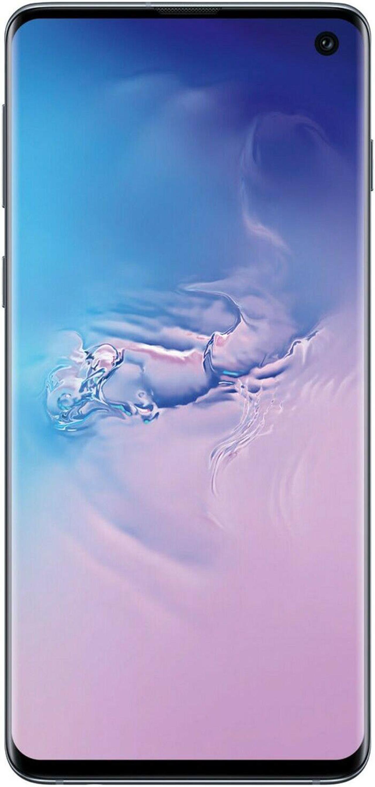 Alt view image 3 of 20 - Samsung Galaxy S10 128GB / 8GB RAM SM-G973F Hybrid/Dual-SIM (No CDMA, GSM only) Factory Unlocked 4G/LTE Smartphone - Prism Blue