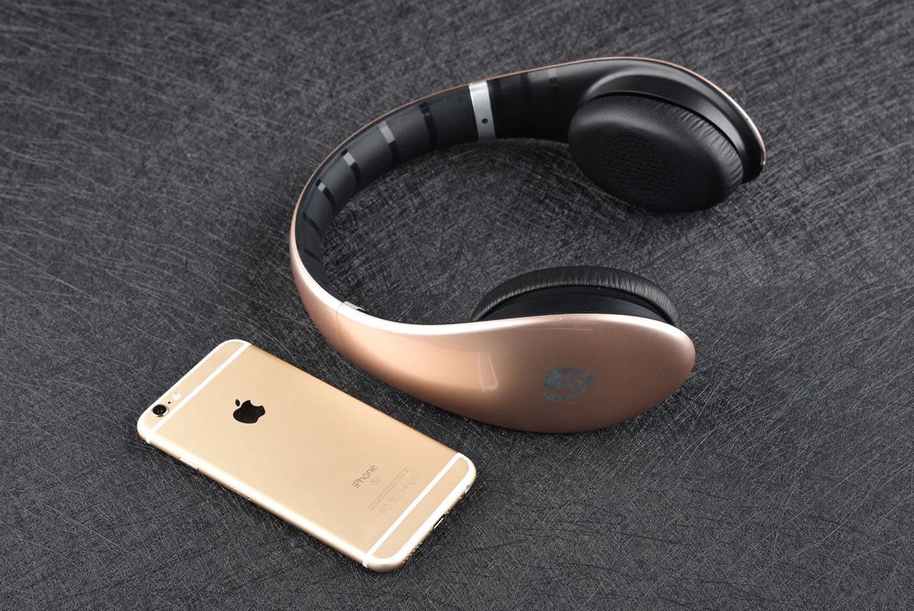 Alt view image 7 of 7 - Over Ear Headphones,Wireless HIFI Stereo Bluetooth 4.1 Headphone Running Sports Gaming Earphones Portable Noise Isolation Bass Headsets with Microphone TF Card Slot FM Radio for iPhone iPad Android PC