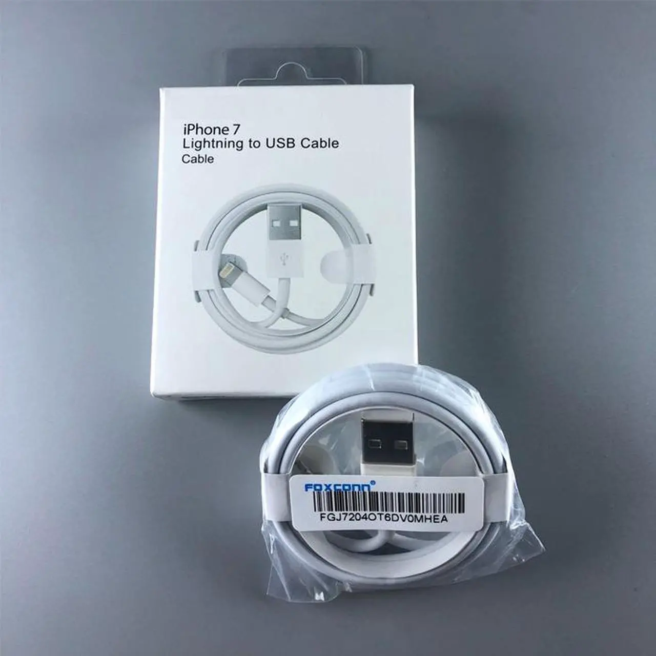 Main image of Foxconn Original lightning USB Data Cable charge for apple iPhone 8 7 6 5 ios10
