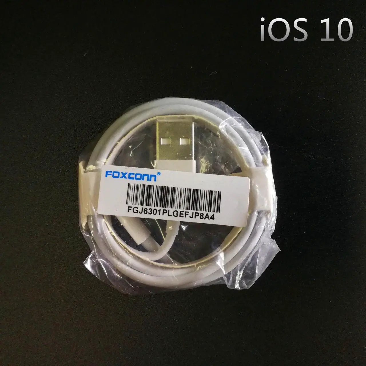 Alt view image 2 of 5 - Foxconn Original lightning USB Data Cable charge for apple iPhone 8 7 6 5 ios10
