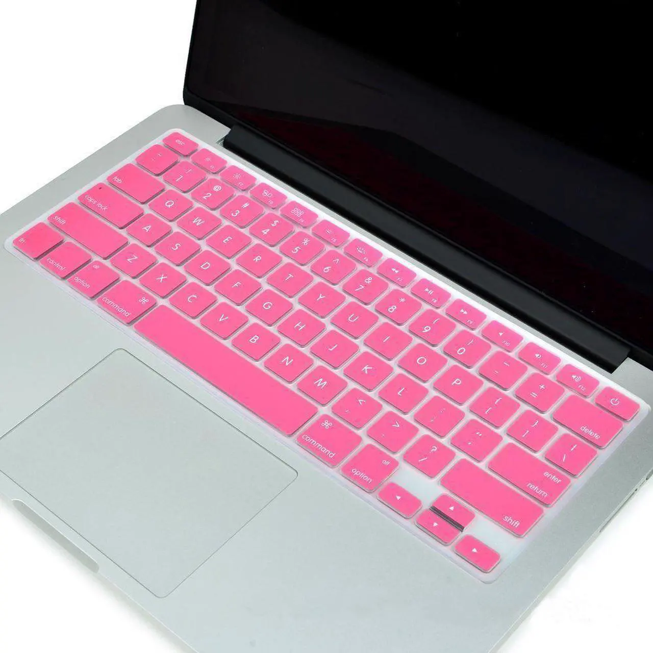 Main image of Werleo Transparent / CLEAR Keyboard Cover Silicone Skin for MacBook Pro 13" 15" 17" (with or w/out Retina Display) iMac and MacBook Air 13"