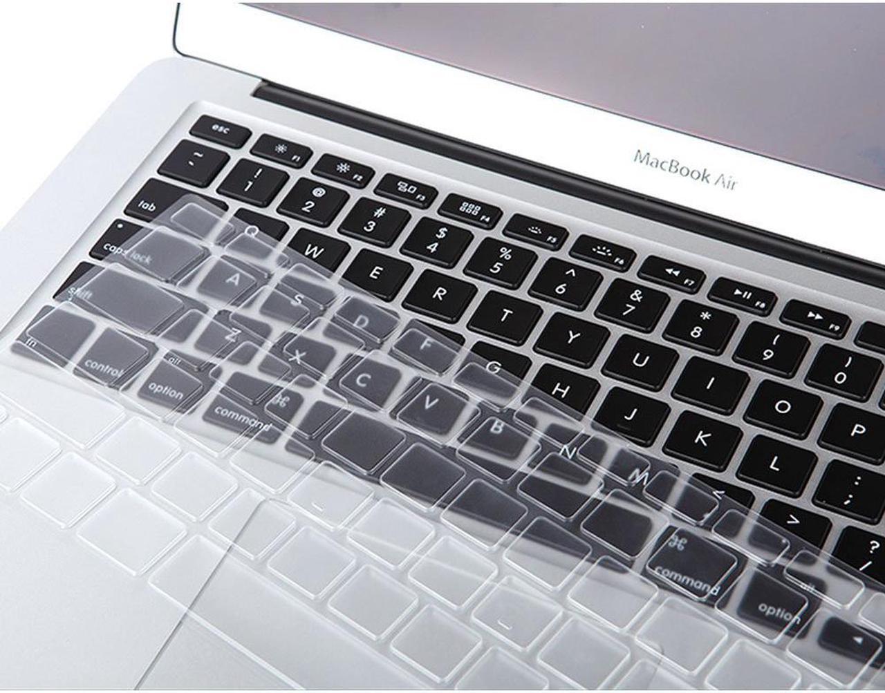 Alt view image 2 of 5 - Werleo Transparent / CLEAR Keyboard Cover Silicone Skin for MacBook Pro 13" 15" 17" (with or w/out Retina Display) iMac and MacBook Air 13"