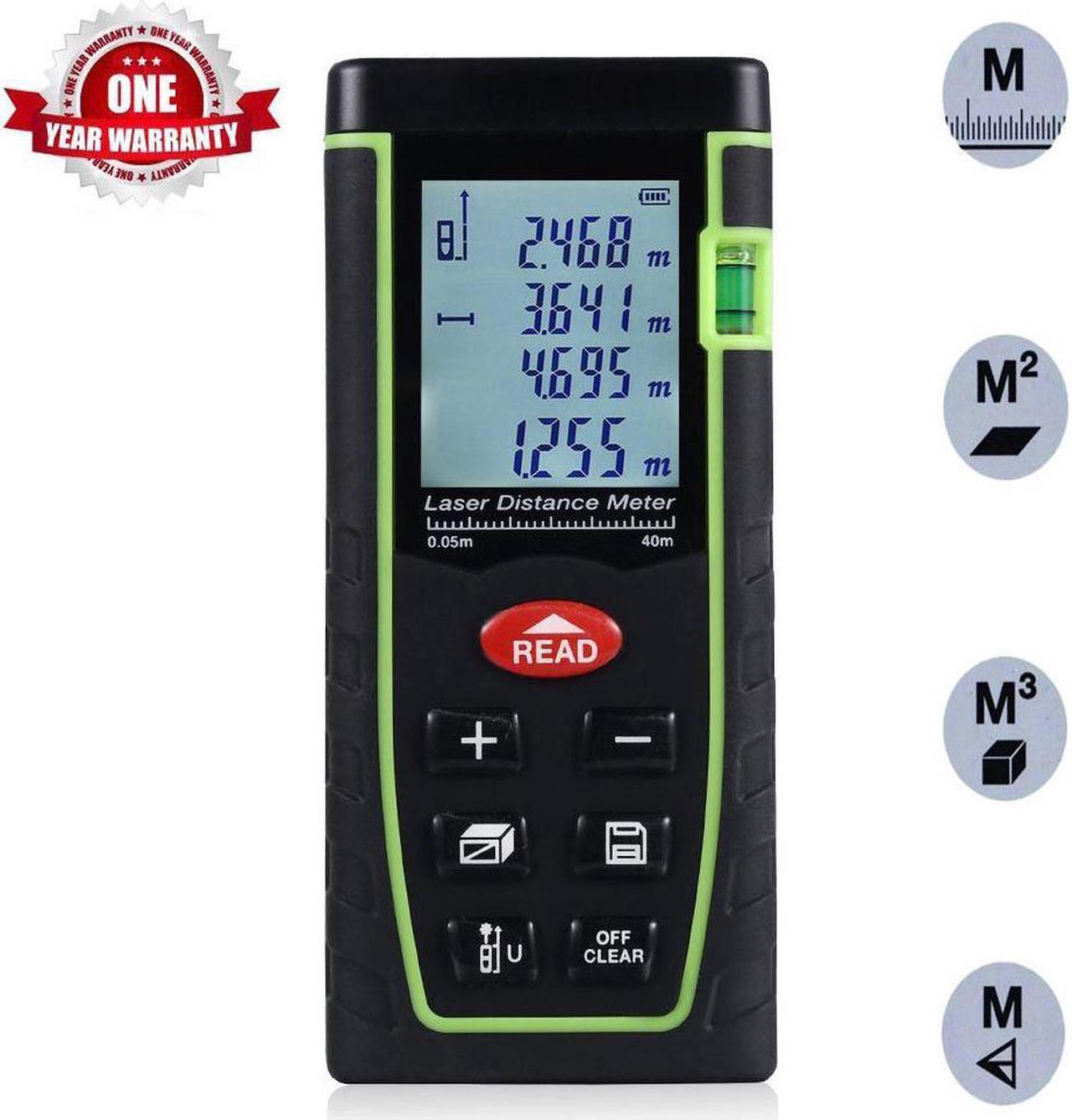 Main image of Laser Measure Laser Distance Measure with Single Distance and Continuous Measurement,Area and Volume Measurement,Range Finder with m/in/ft,Laser Measure