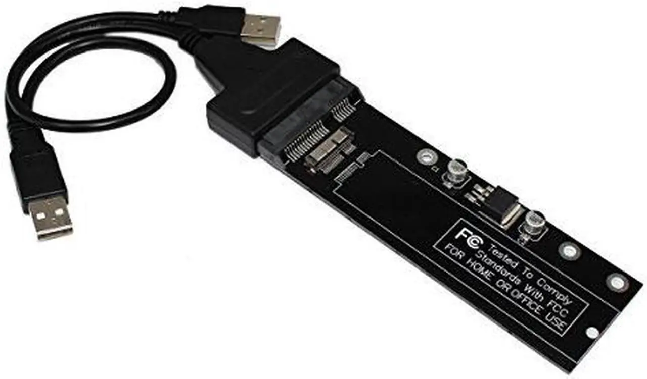 Main image of SSD Converter Adapter Card for Apple MacBook Air 2010 2011 SSD(12+6pin) to SATA Adapter with USB 2.0 Cable