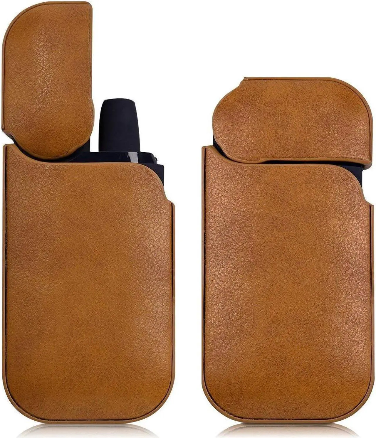 Alt view image 6 of 7 - 2Pcs Case for IQOS Pocket Charger Protective Case Leather Cover for IQOS Starter