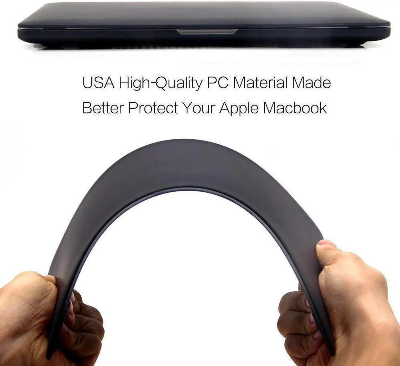 Alt view image 3 of 7 - MacBook Pro 13 Inch Case 2018 2017 2016 Release A1706 A1708 Hard Case Shell Cover and Keyboard Skin Cover for Apple Macbook Pro 13" with / without Touch Bar and Touch ID