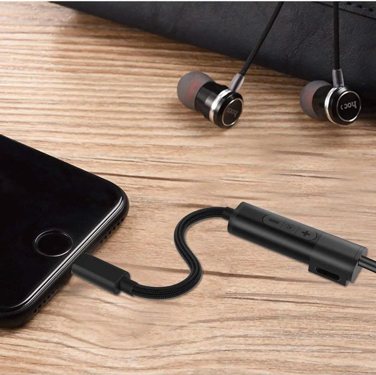 Alt view image 4 of 6 - Lightning to 3.5 mm Headphone Jack Adapter iPhone 7 Lightning Audio and Charger Splitter with Charge and Music Aux Headphone Adapter for Apple iPhone 7 7 plus iPhone 8 8 plus iPhone X XS XS MAX XR