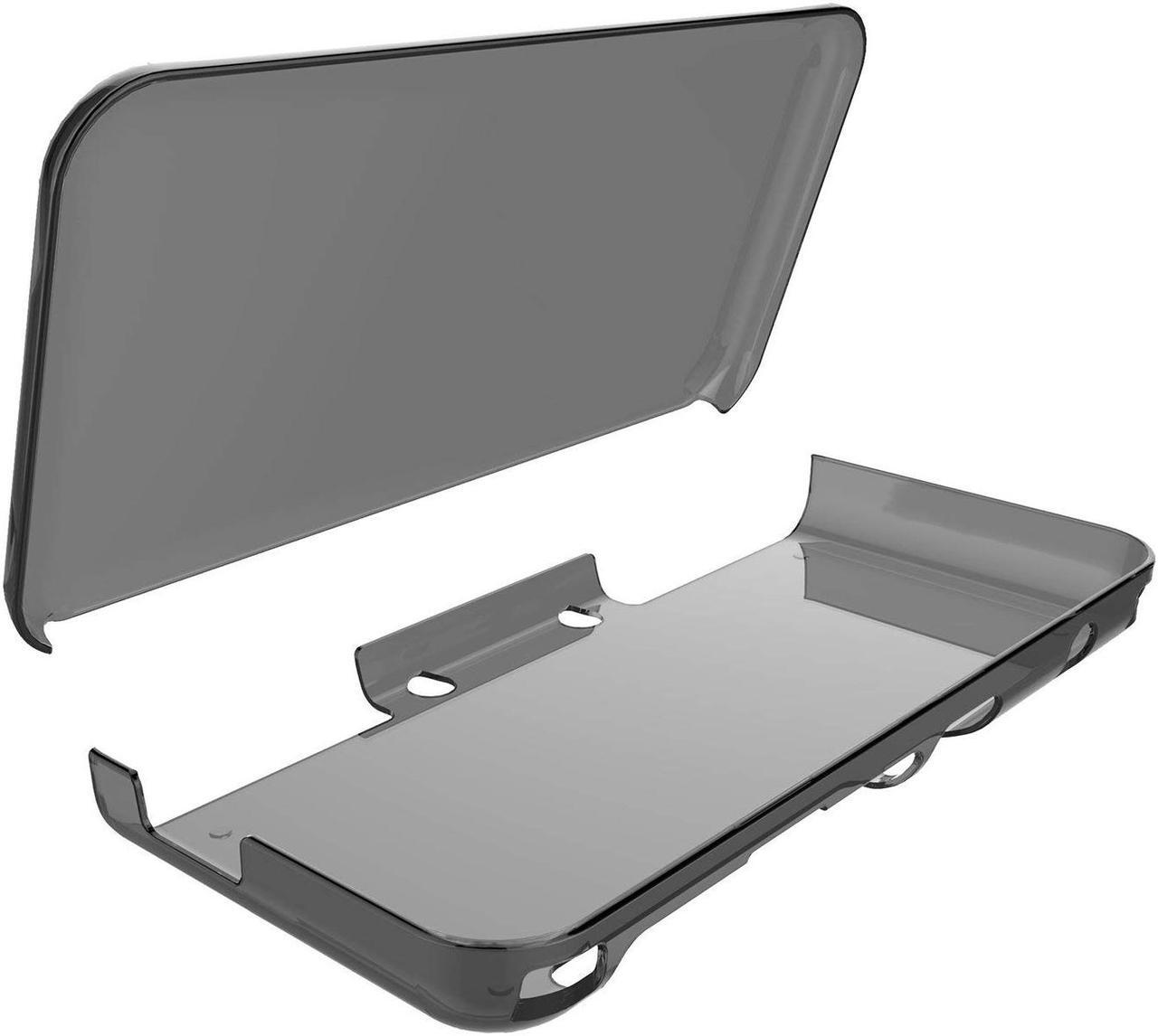 Main image of New Nintendo 2DS XL Case Accessories Protective Cover Case for New Nintendo 2DS XL TPU Anti-Scratch Crystal Clear Case for NEW Nintendo 2DS XL Gray