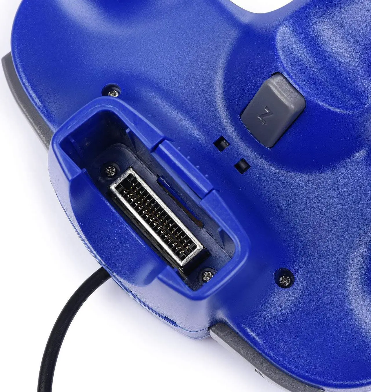 Alt view image 5 of 7 - 2 Pack N64 Controller Werleo Classic Wired N64 64-bit Gamepad Joystick for Ultra 64 Video Game Console N64 System Mario Kart Blue