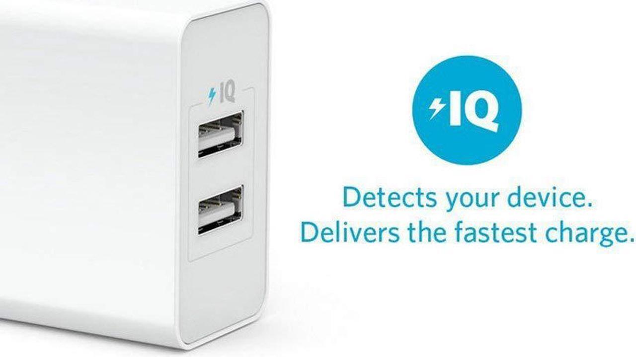 Alt view image 5 of 7 - Werleo 3.4A 17W Multi Port Dual USB Travel Wall Charger Adapter Foldable Plug for iPhone XS Max iPhone X 8 6 Plus  iPad Mini MacBook Pro Samsung Galaxy Note 5 S6 S7 S8 Edge Tablet HTC Nexus LG Speaker